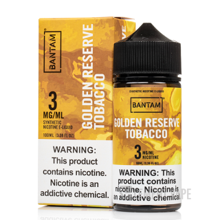Golden Reserve Tobacco - Bantam Vape - 100mL