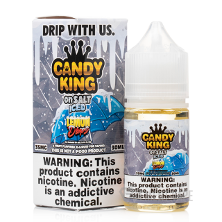 ICED Lemon Drops - Candy King On Salt - 30mL