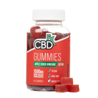 CBDfx - CBD Gummies with Apple Cider Vinegar - 1500mg