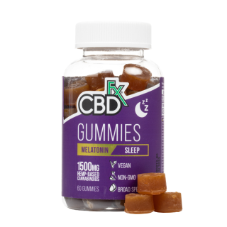 CBDfx - CBD Gummies with Melatonin For Sleep - 1500mg