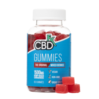 CBDfx - CBD Mixed Berry Gummies - 1500mg