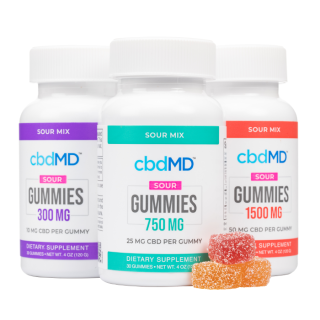 CBDMD - CBD Sour Gummies