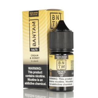 Cream and Honey SALTS - Bantam Vape - 30mL
