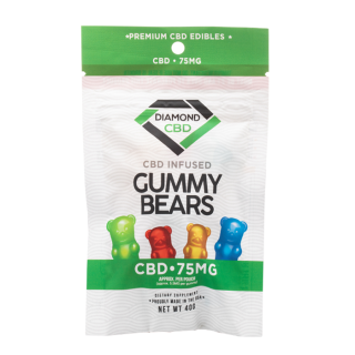 Diamond CBD - Infused Gummy Bears - 75mg