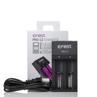 Efest PRO C2 2-Bay Smart Battery Charger