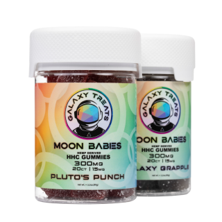 Galaxy Treats Moon Babies HHC Gummies 300mg