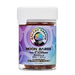 Galaxy Treats Moon Babies THC-O Gummies 500mg