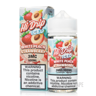 ICED White Peach Strawberry - Hi-Drip - 100mL