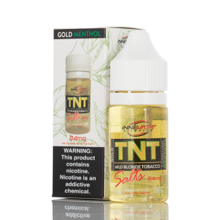TNT Gold Menthol SALTS - Innevape E-Liquids - 30mL