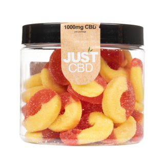 Just CBD - CBD Infused Gummies - Peach Rings