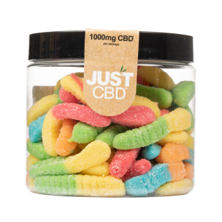 Just CBD - CBD Infused Gummies - Sour Worms