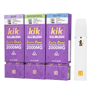Kalibloom KIK Exotic Blend Delta-8 + THCP + HHCP + HHC Disposable 2G