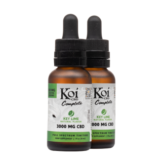 Koi CBD - Key Lime Full Spectrum CBD Tincture - 30mL