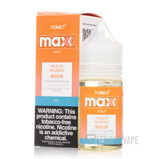 ICE Peach Mango - Naked MAX Salt - 30mL