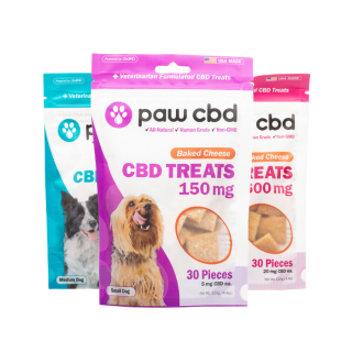 Paw CBD Dog Treats - Baked Cheese