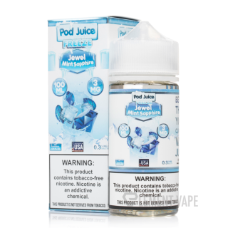 Jewel Mint SAPPHIRE ICE - Pod Juice E-Liquid - 100mL