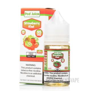 Strawberry Kiwi - Pod Juice E-Liquid - 30mL