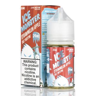 ICE Strawmelon Apple - Jam Monster SALT Liquids - 30mL