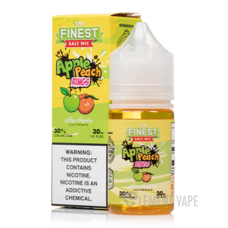 Apple Peach Sour Rings - The Finest SaltNic Series - 30mL