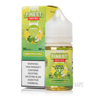 Green Apple Citrus - Sweet and Sour - The Finest SALTNIC - 30mL