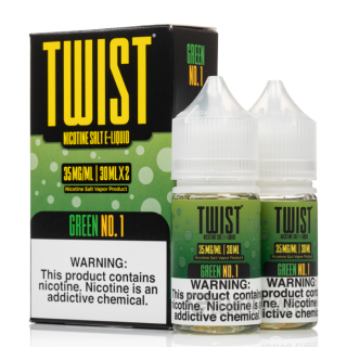 Green No. 1 - Twist SALT E-Liquid - 60mL