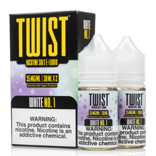White No. 1 - Twist SALT E-Liquid - 60mL