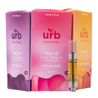 URB THC-O Live Resin Cartridge 1G