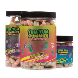 Yum Yum Gummies - CBD Full Spectrum Watermelon Slices