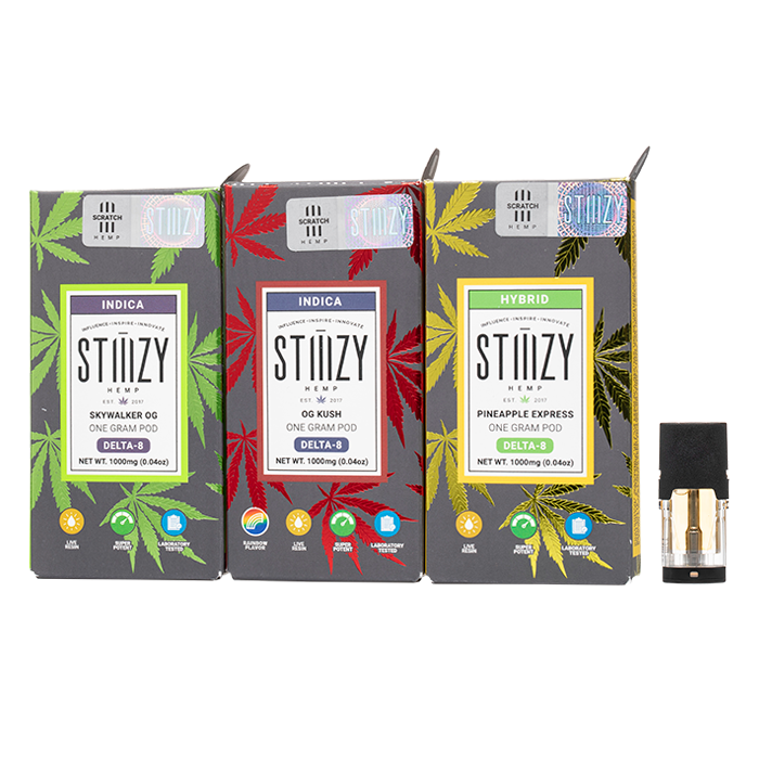 STIIIZY Delta-8 Replacement Pods